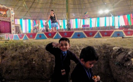 At the circus, Amritsar